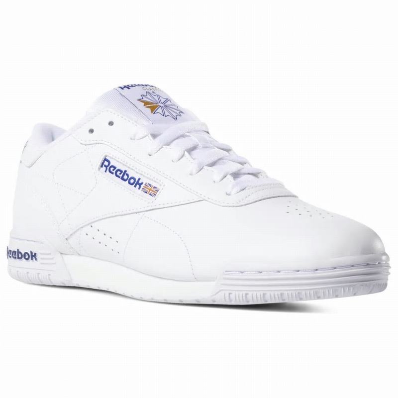 Reebok Ex-o-fit Clean Logo Int Shoes Mens White India JH3464EL